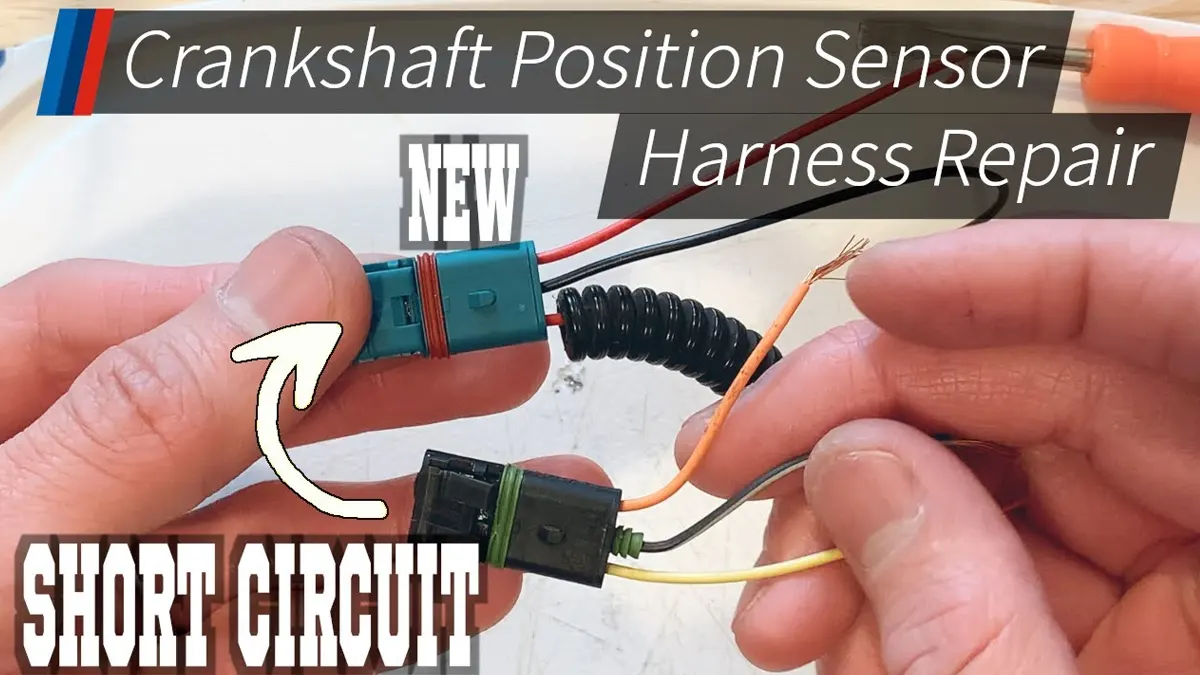 How To Fix Crankshaft Position Sensor Wiring Harness